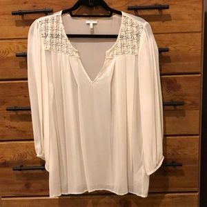 Cream Blouse - Joie